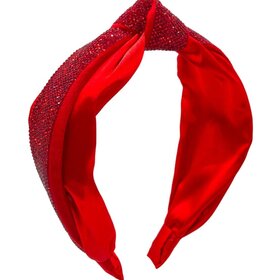 Bari Lynn Crystal Knot Headband