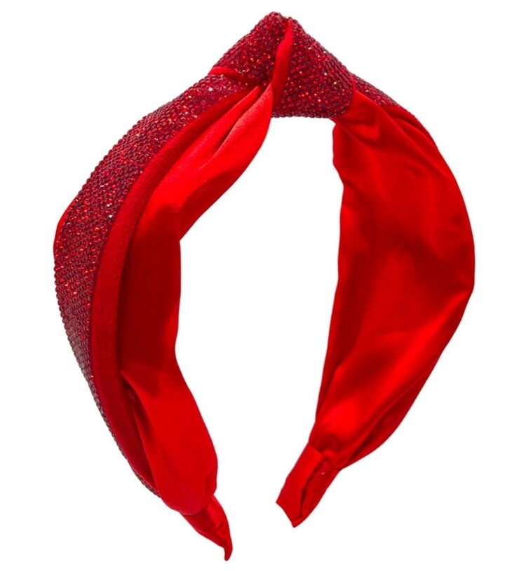 Bari Lynn Crystal Knot Headband