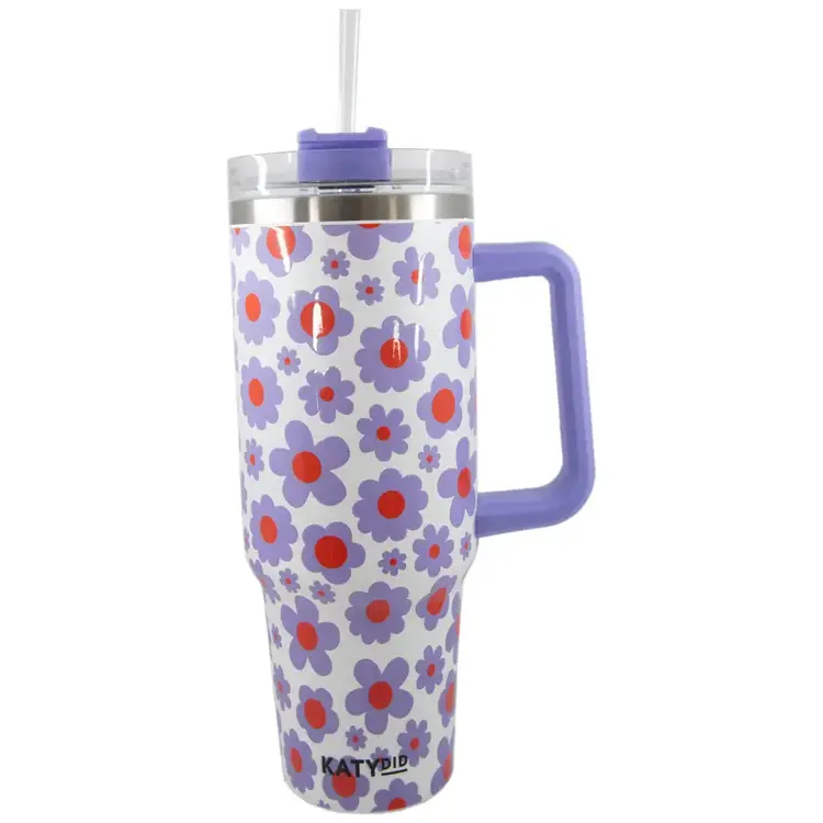 Katydid Tumbler Cup With Handle