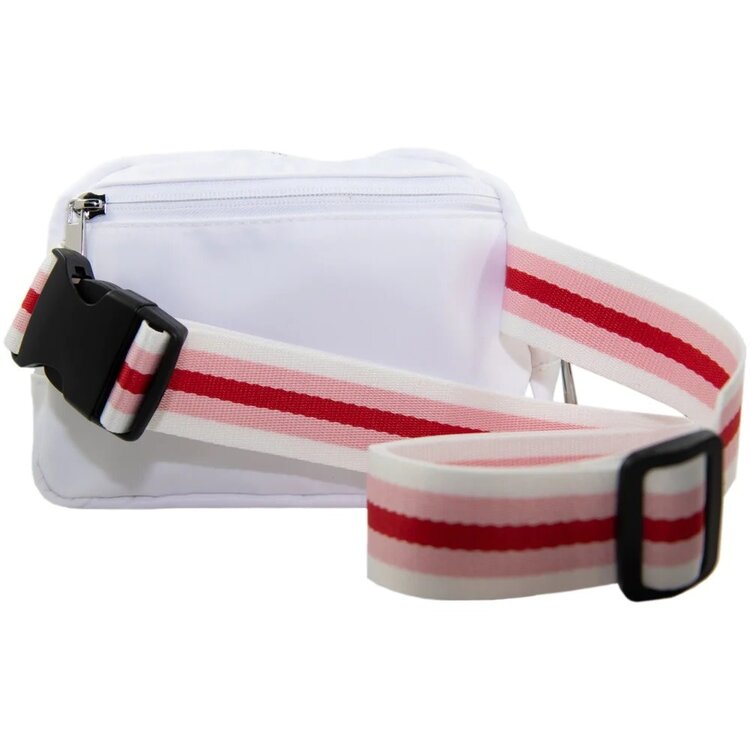 Katydid Striped Strap Belt Bag
