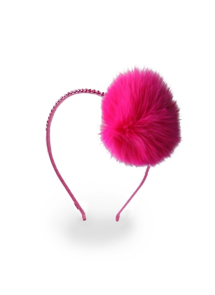 Bari Lynn Fur Stoned Headband