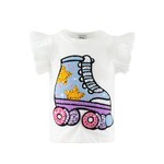 Lola and the Boys Roller Ruffle T-shirt