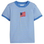 Little English Applique T-Shirt - Flag