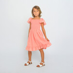 Joyous & Free Lucy Dress Coral Stripe