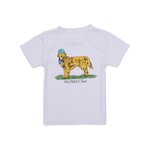 Properly Tied Performance SS Tee American Pup White