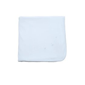 Proper Peony Embroidered Pima Blanket