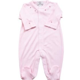 Proper Peony Pink Pima Footie