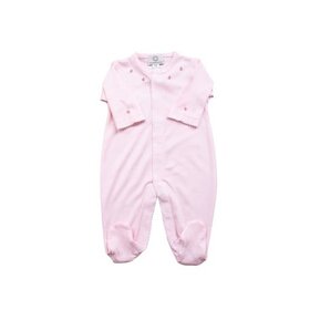 Proper Peony Pink Pima Footie