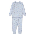 Kissy Kissy Blue Pups In Action PJ Set