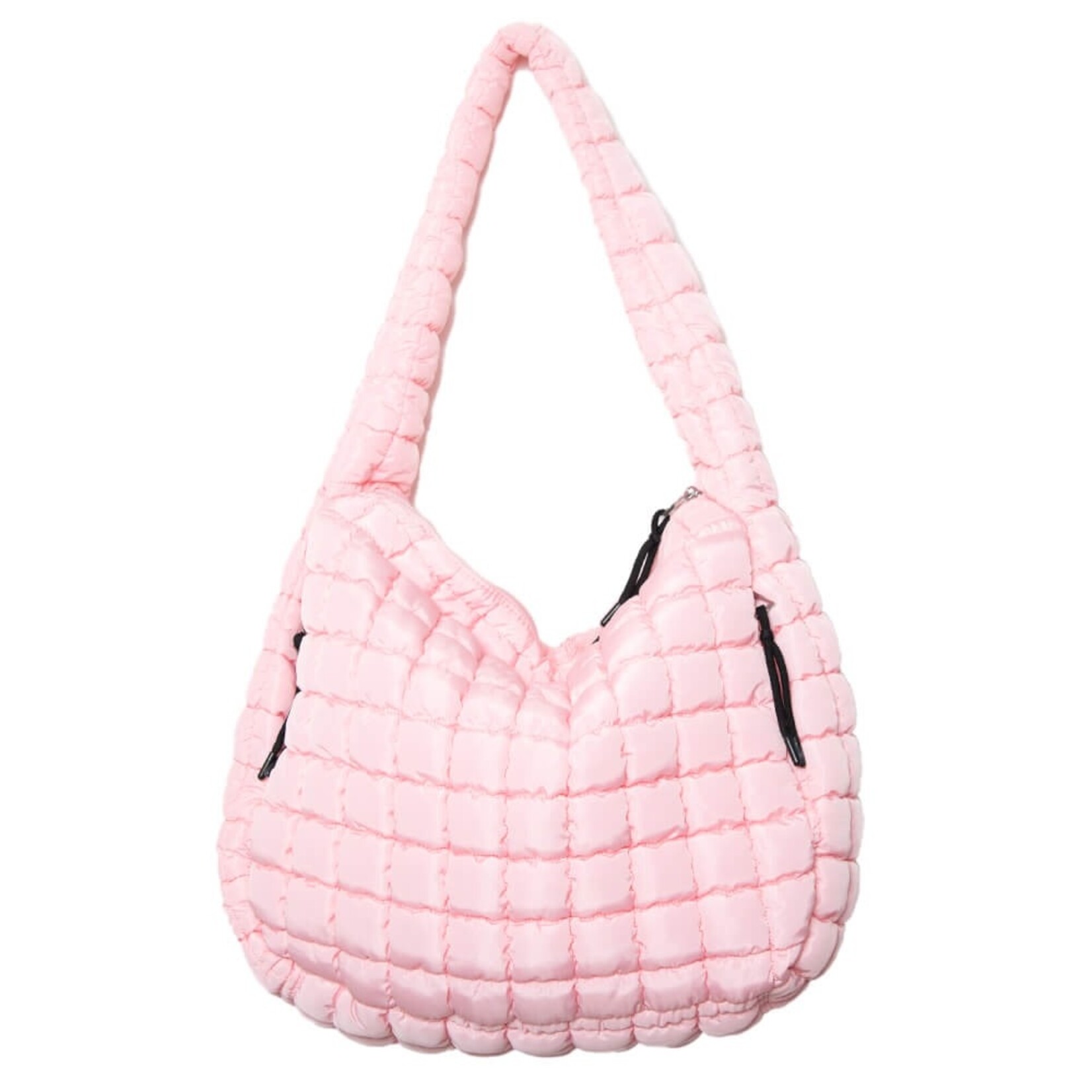 Katydid Quilted Hobo Tote Bag