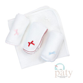 Paty Pink Trim Blanket