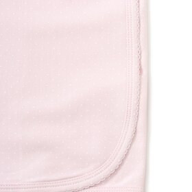 Kissy Kissy Pink w/ White Dot Blanket