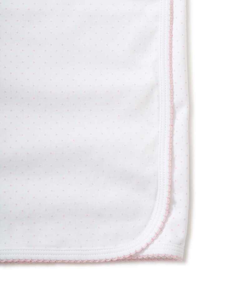 Kissy Kissy Pink Dot Blanket