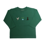 Luigi Kids Green Duck, Pond, Dog Icon Shirt