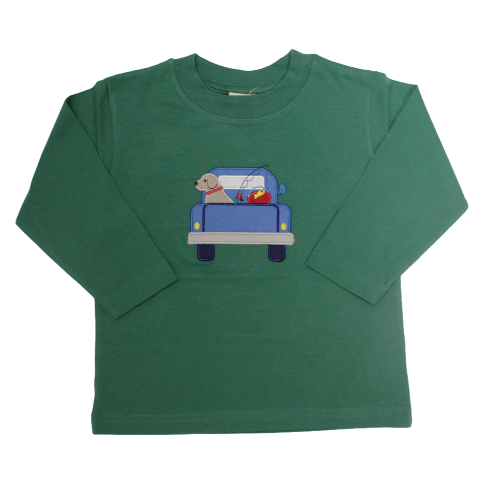 Luigi Kids Green Truck w/Fishing Dog Shirt