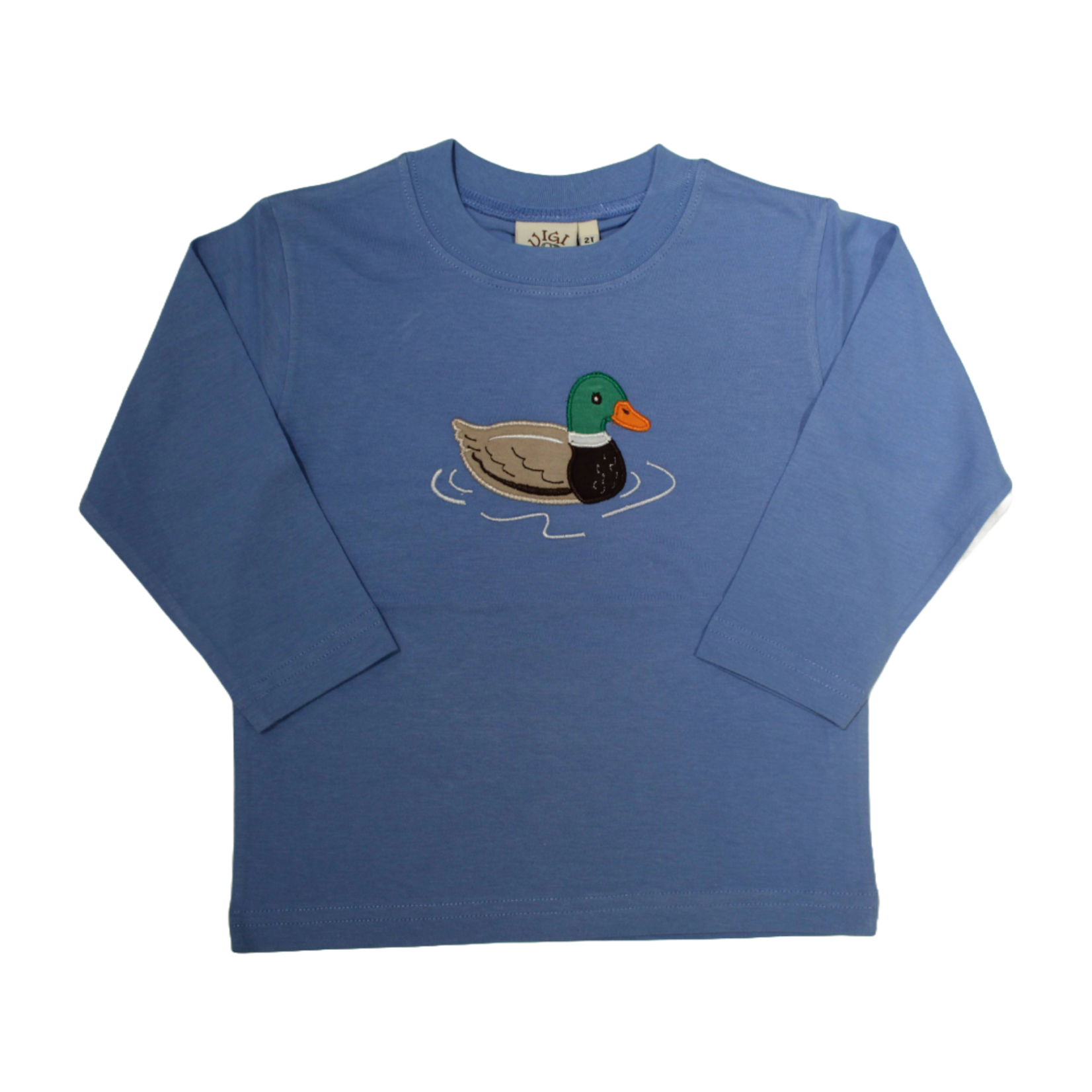 Luigi Kids Blue Mallard In Water Shirt