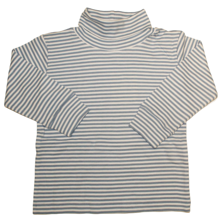 Luigi Kids Stripe Turtleneck