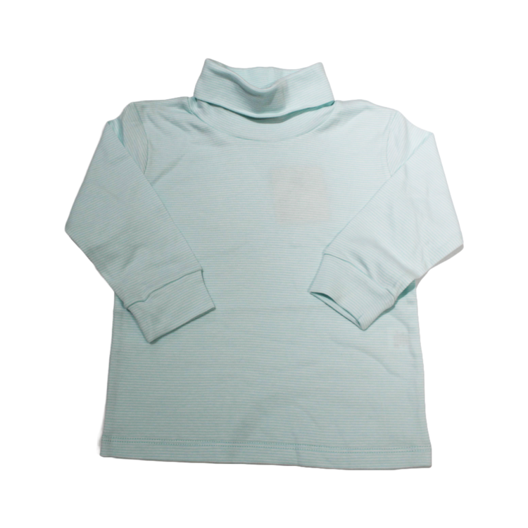 Luigi Kids Thin Stripe Turtleneck