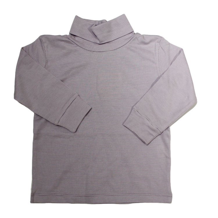 Luigi Kids Thin Stripe Turtleneck