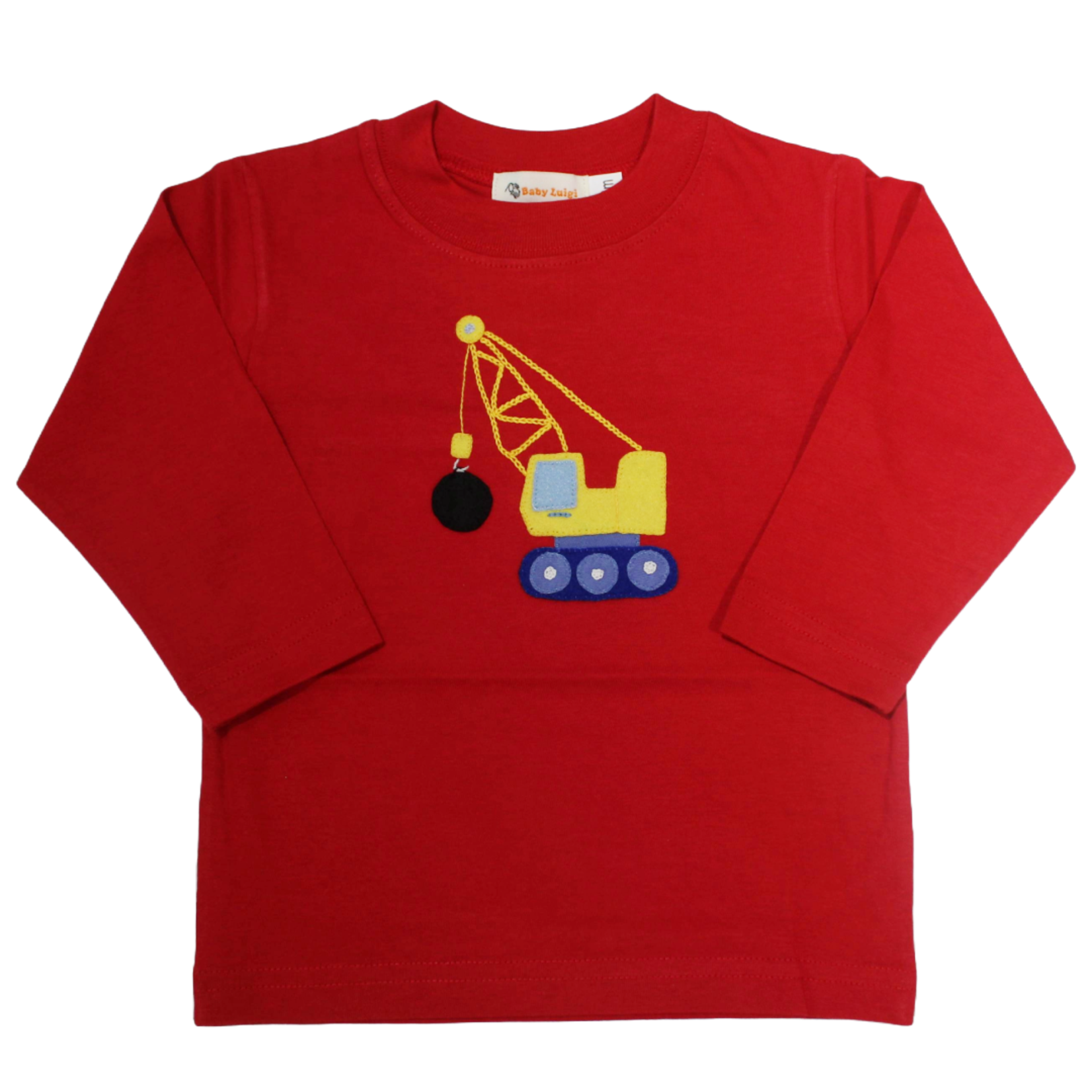 Luigi Kids Red Crane Shirt