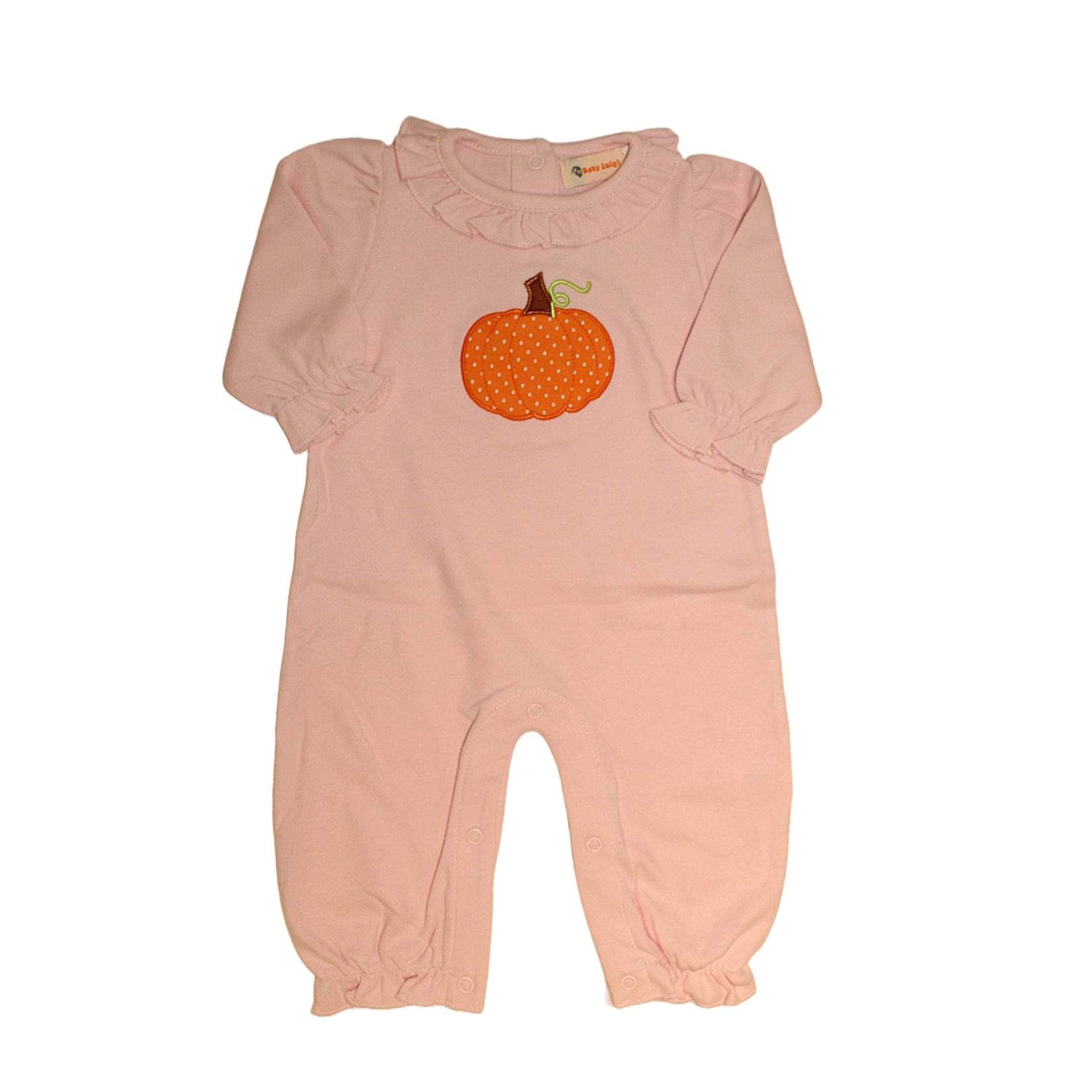 Luigi Kids Pink Pumpkin Romper