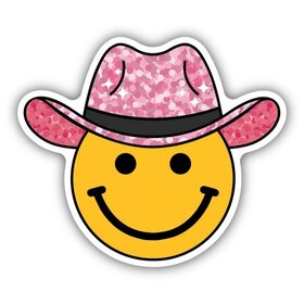 Stickers Northwest Pink Hat Smiley Face Sticker