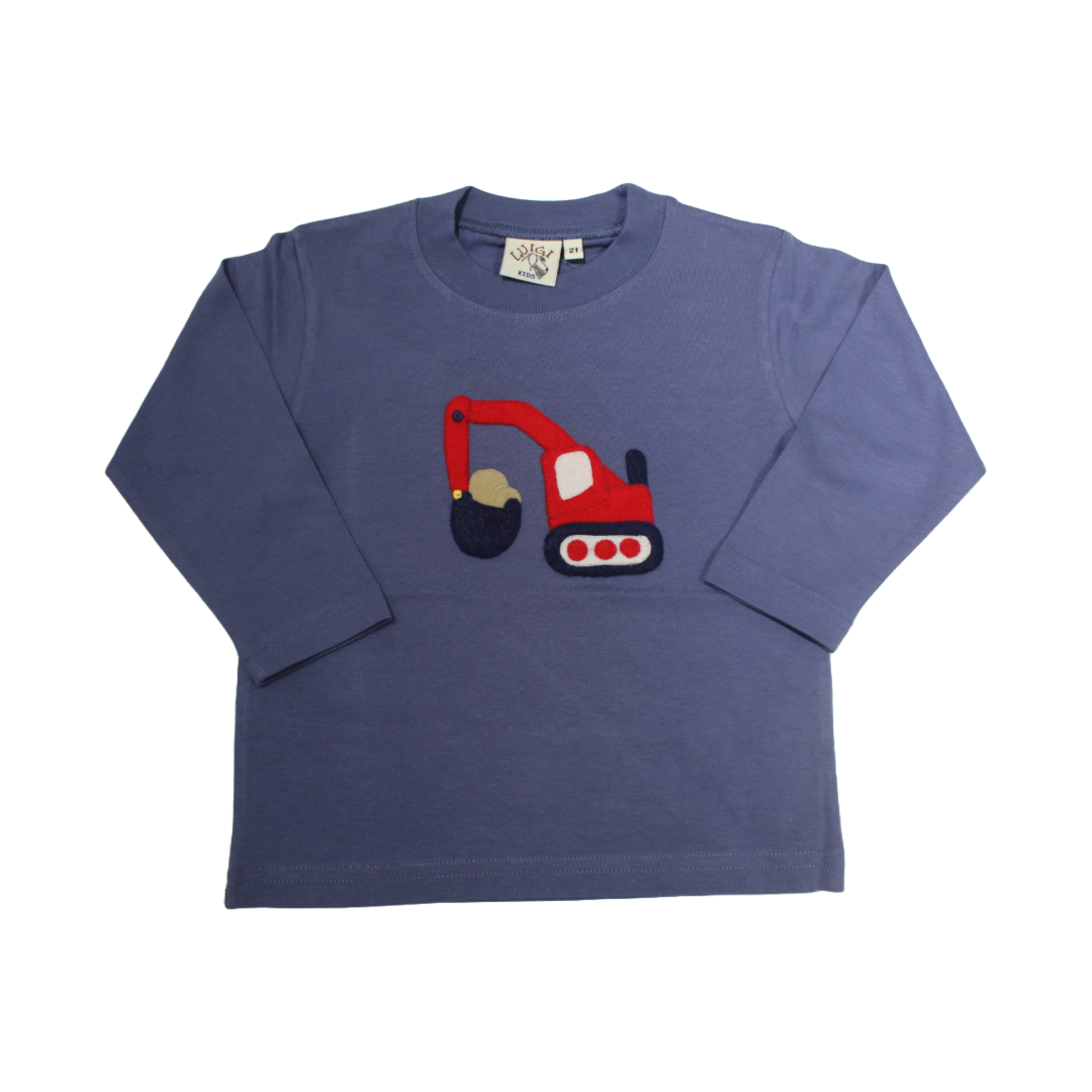 Luigi Kids Backhoe Shirt