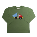 Luigi Kids Green Dump Truck Shirt