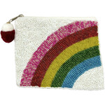 La Chic Designs Half Rainbow Coin Pouch