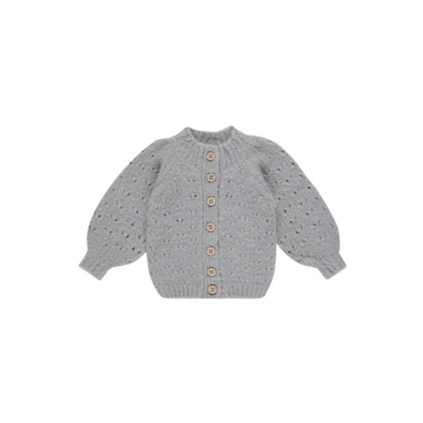 Rylee + Cru Inc. TULIP CARDIGAN || DUSTY BLUE