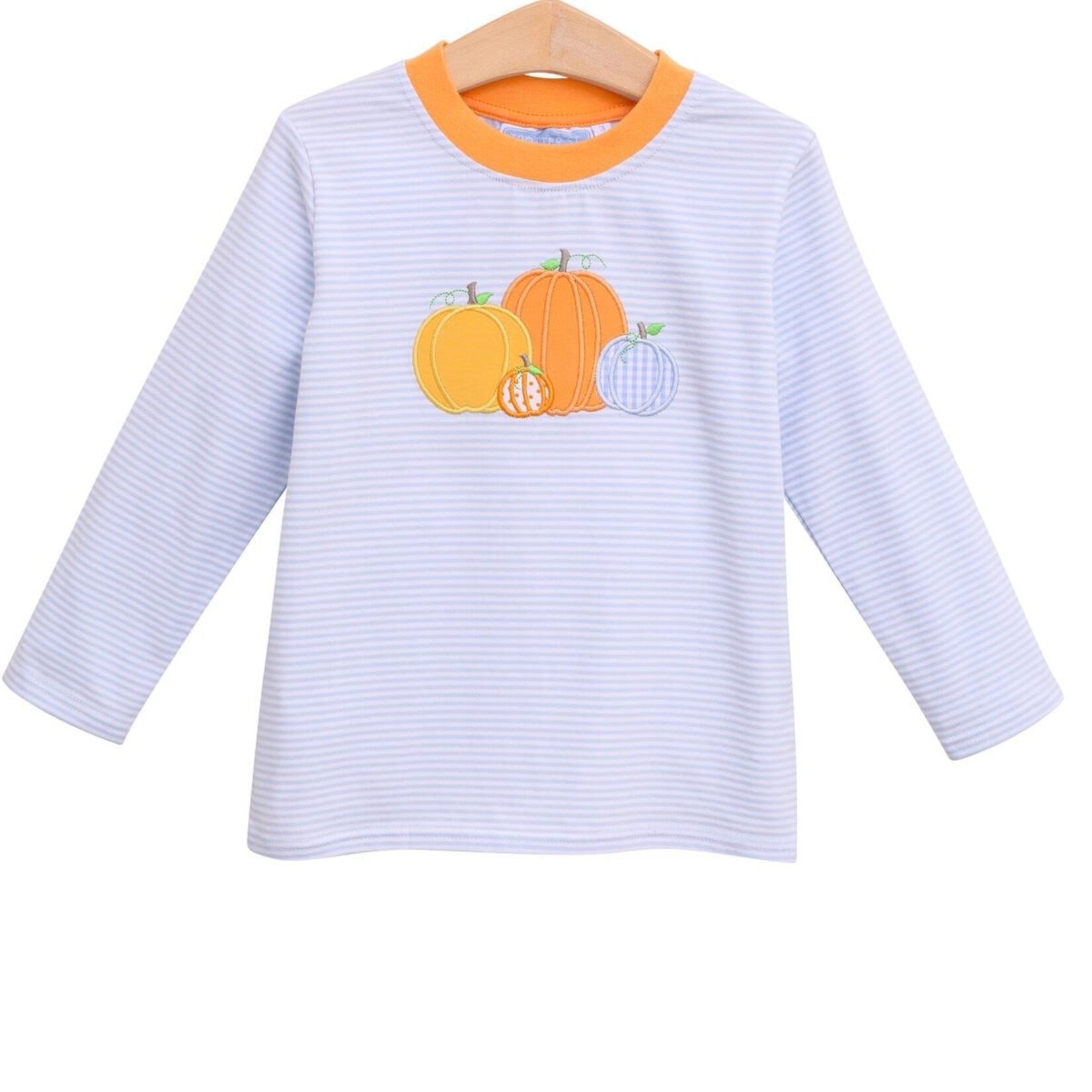 Trotter Street Kids Blue Pumkin Patch Shirt