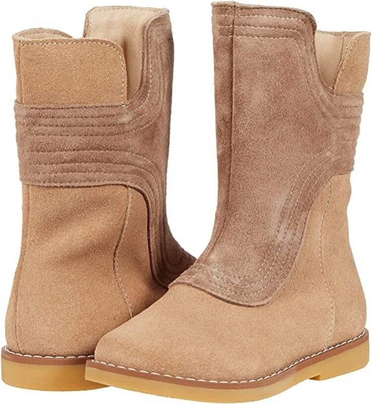 Elephantito Suede Beige Bandy Boot