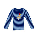 Claire & Charlie Stripe Fire Dog Shirt