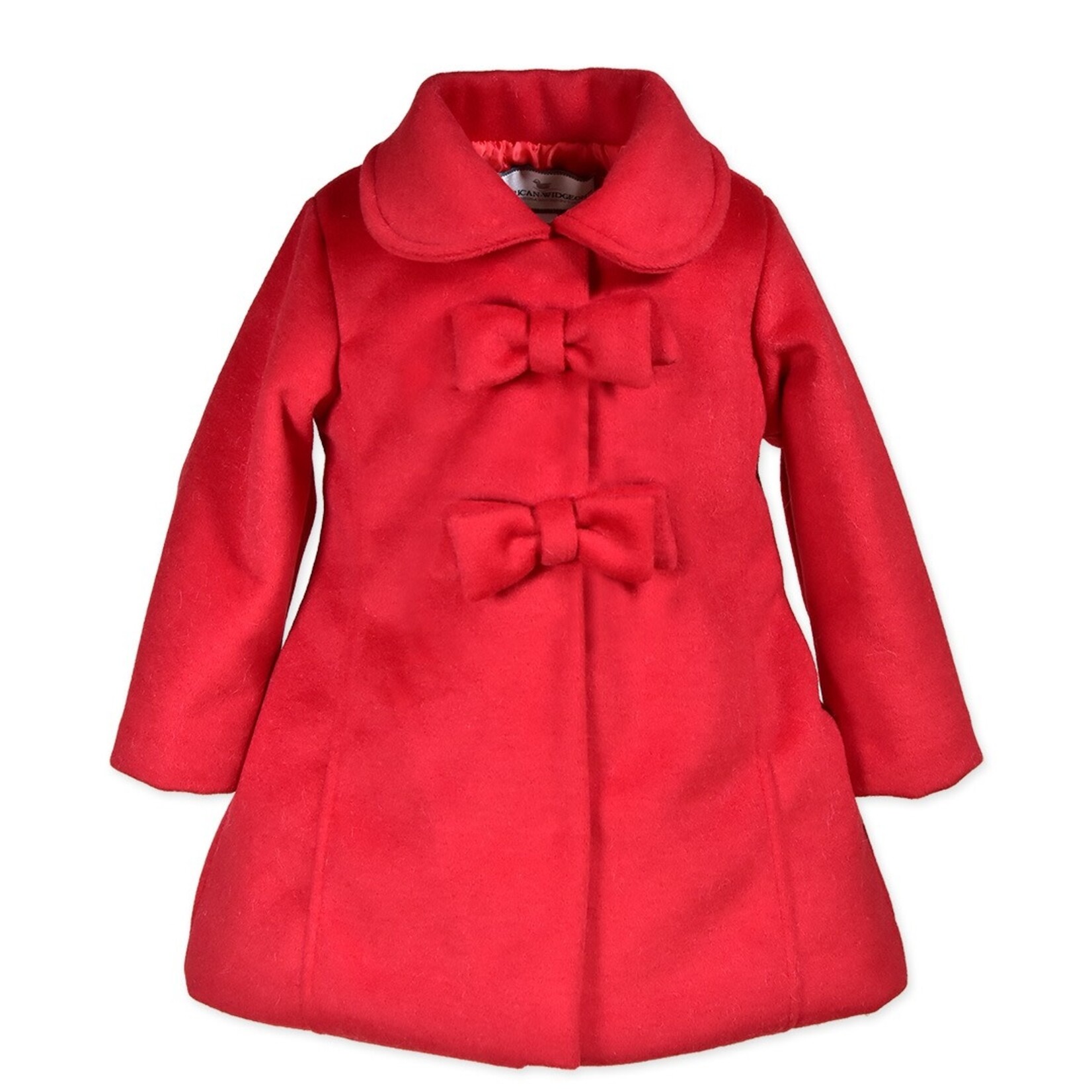 Widgeon Red Bow Car Coat