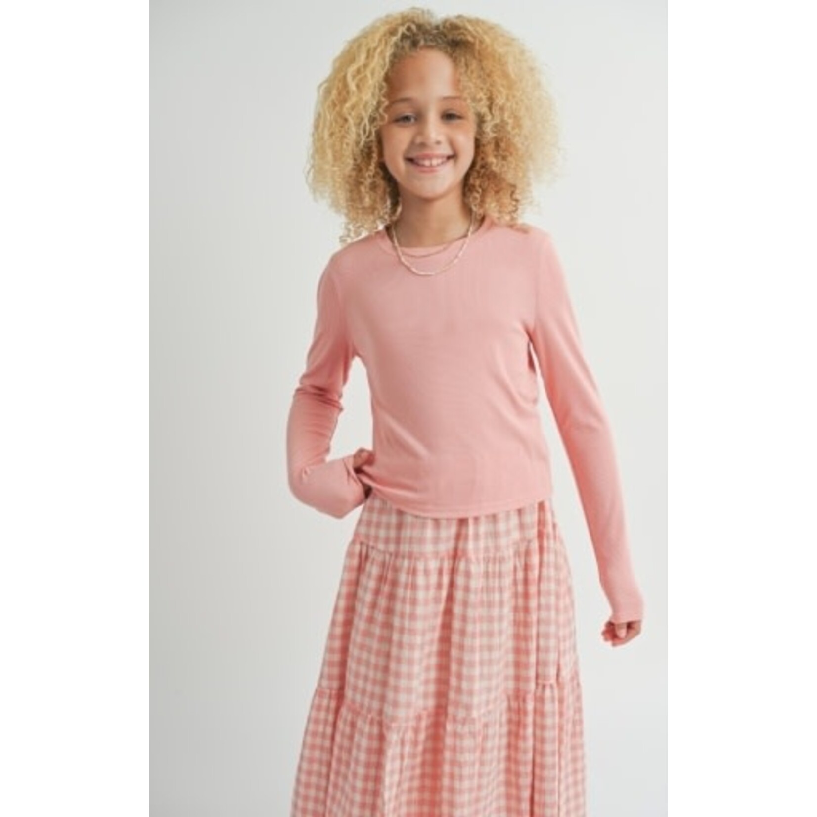 Sadie & Sage TWEEN RONAN CREWNECK TOP