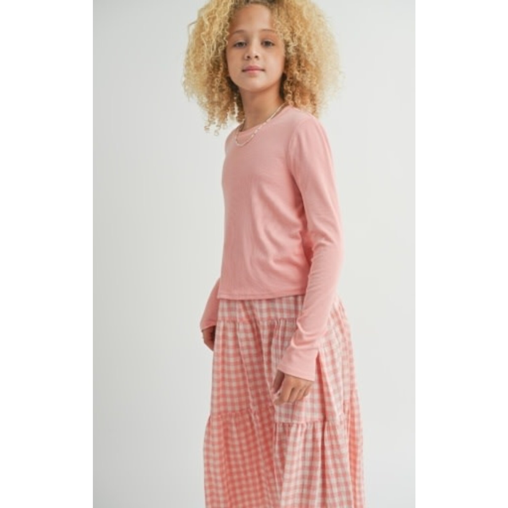 Sadie & Sage TWEEN RONAN CREWNECK TOP