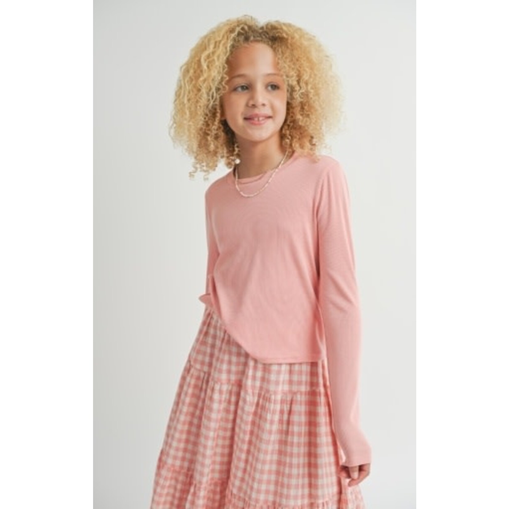 Sadie & Sage TWEEN RONAN CREWNECK TOP