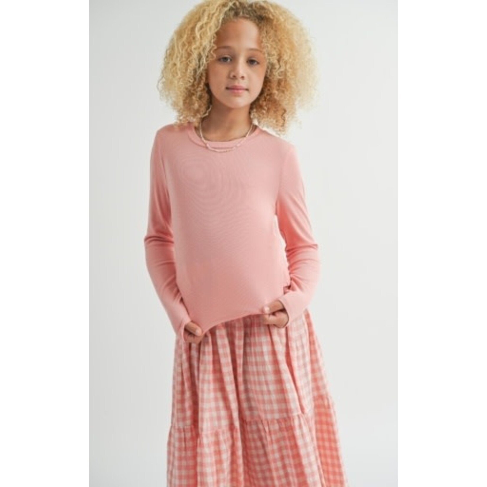 Sadie & Sage TWEEN RONAN CREWNECK TOP