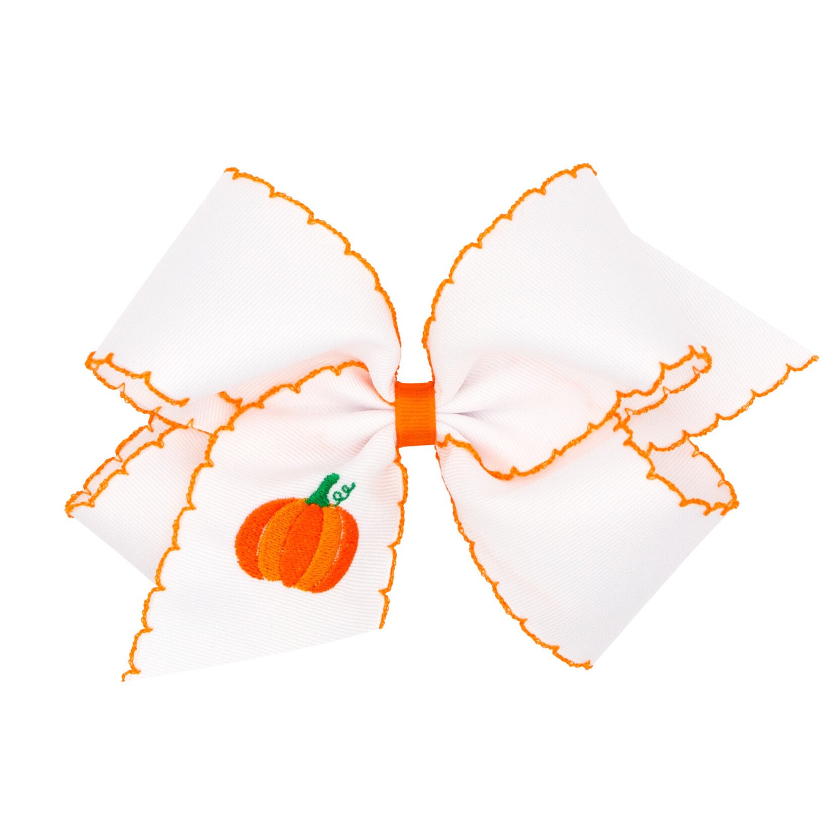 Wee Ones Halloween Moonstitch Emb Bow