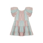 Mabel and Honey Pink Multi Shimmer Dress