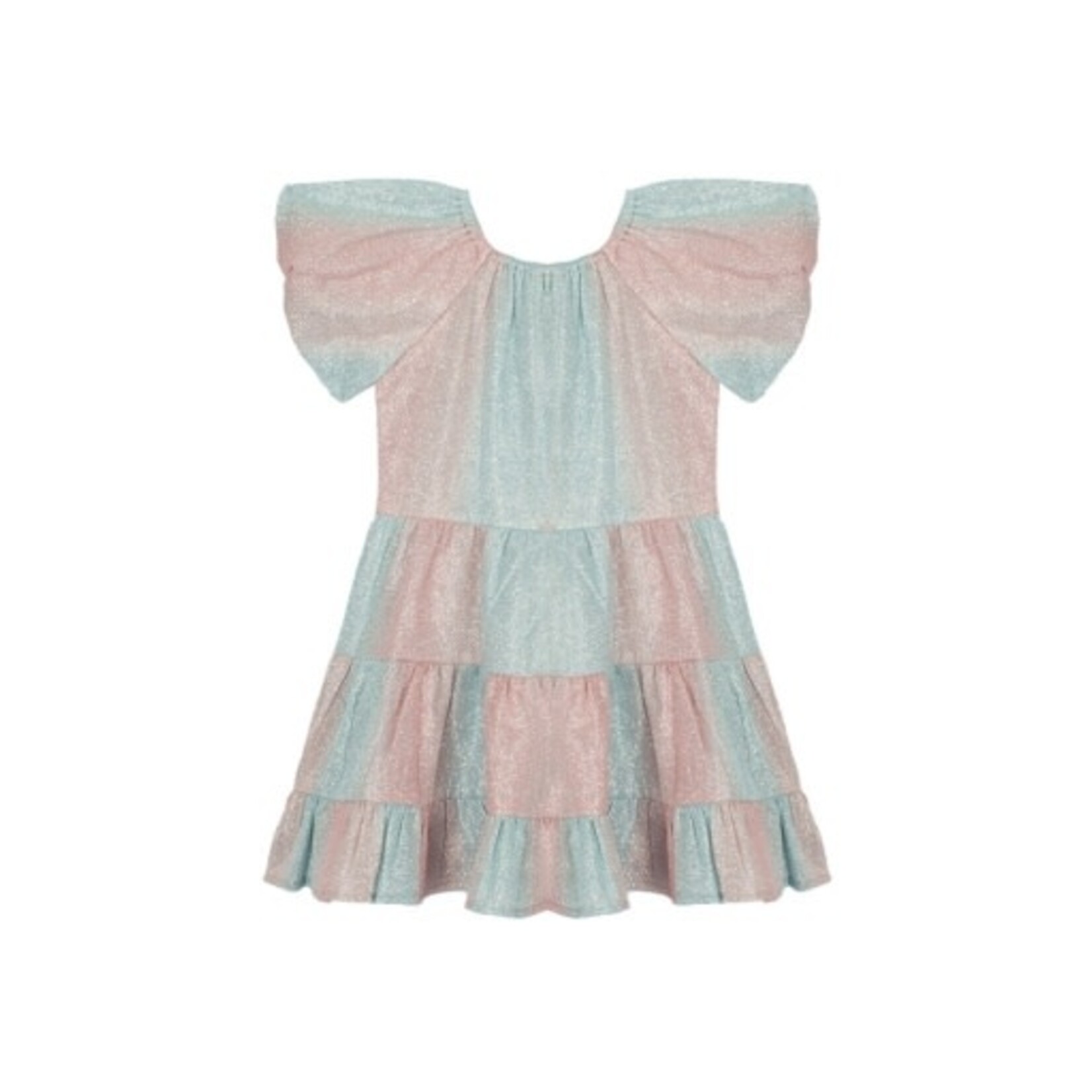 Mabel and Honey Pink Multi Shimmer Dress