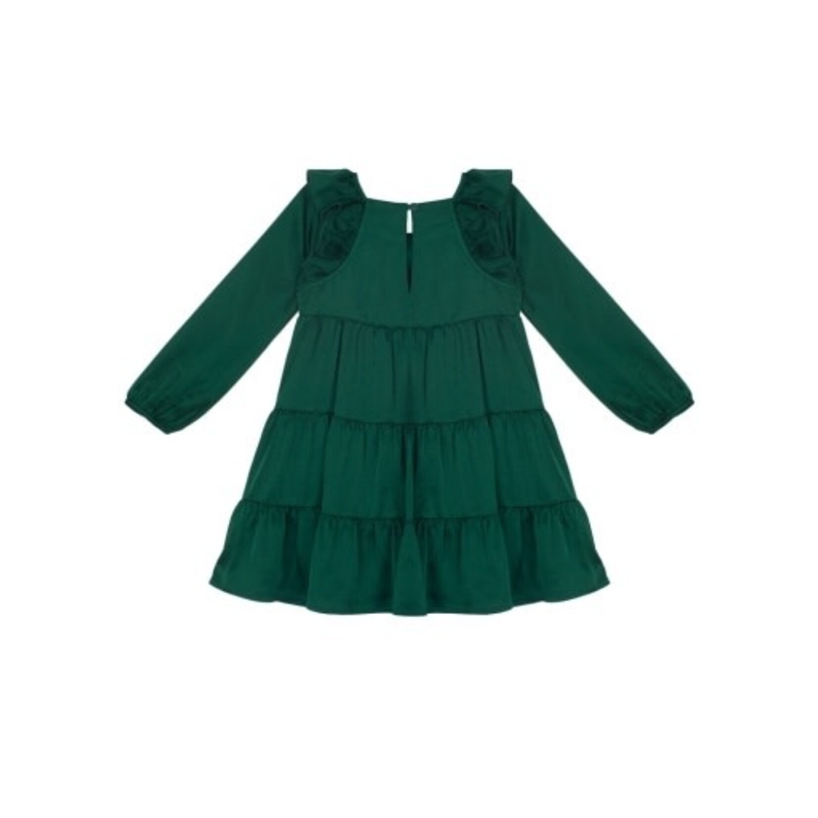 Mabel and Honey Green Mistletoe Dress