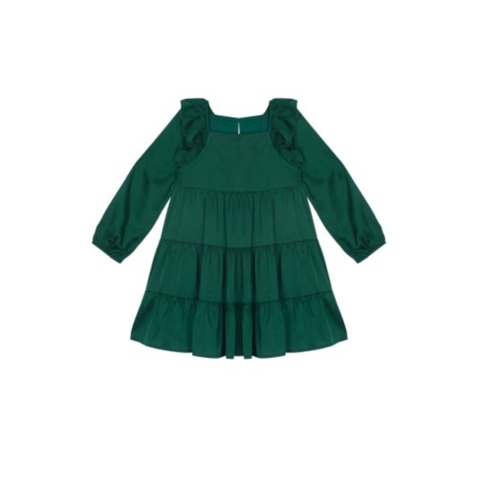 Mabel and Honey Green Mistletoe Dress