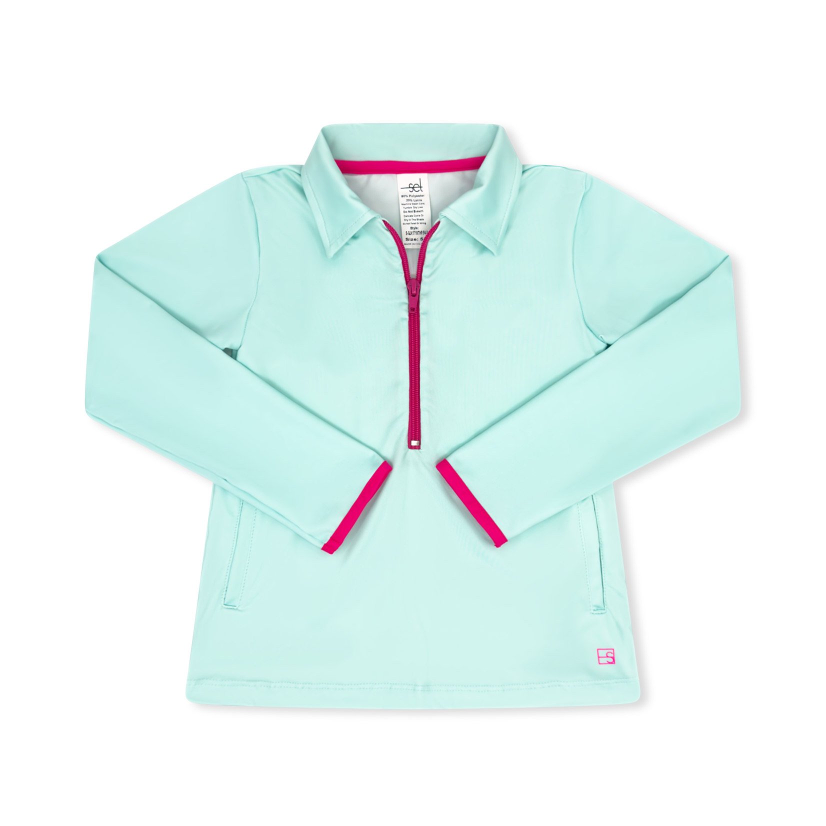 Set Athleisure Heather Half Zip