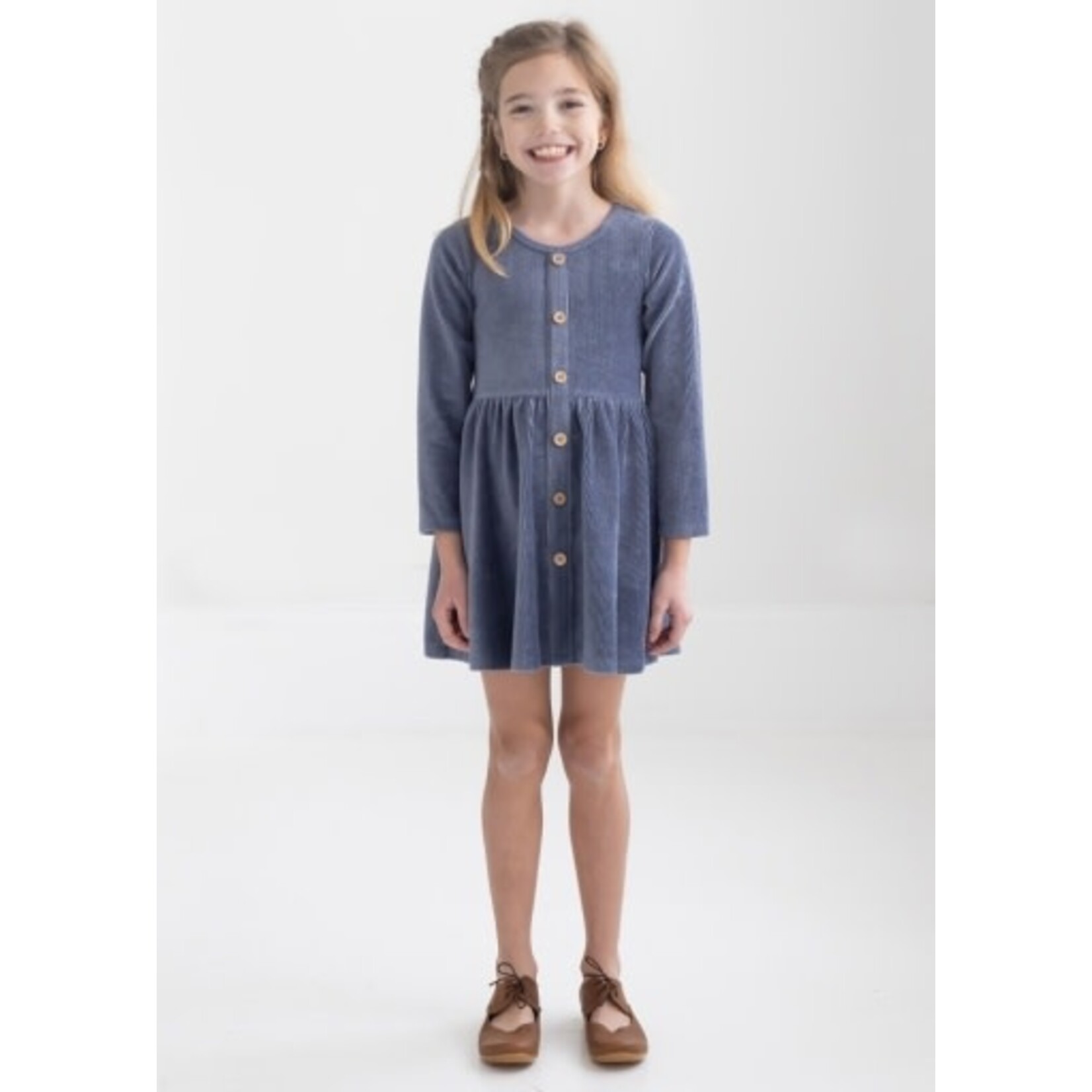 Mabel and Honey Blue Skylar Dress