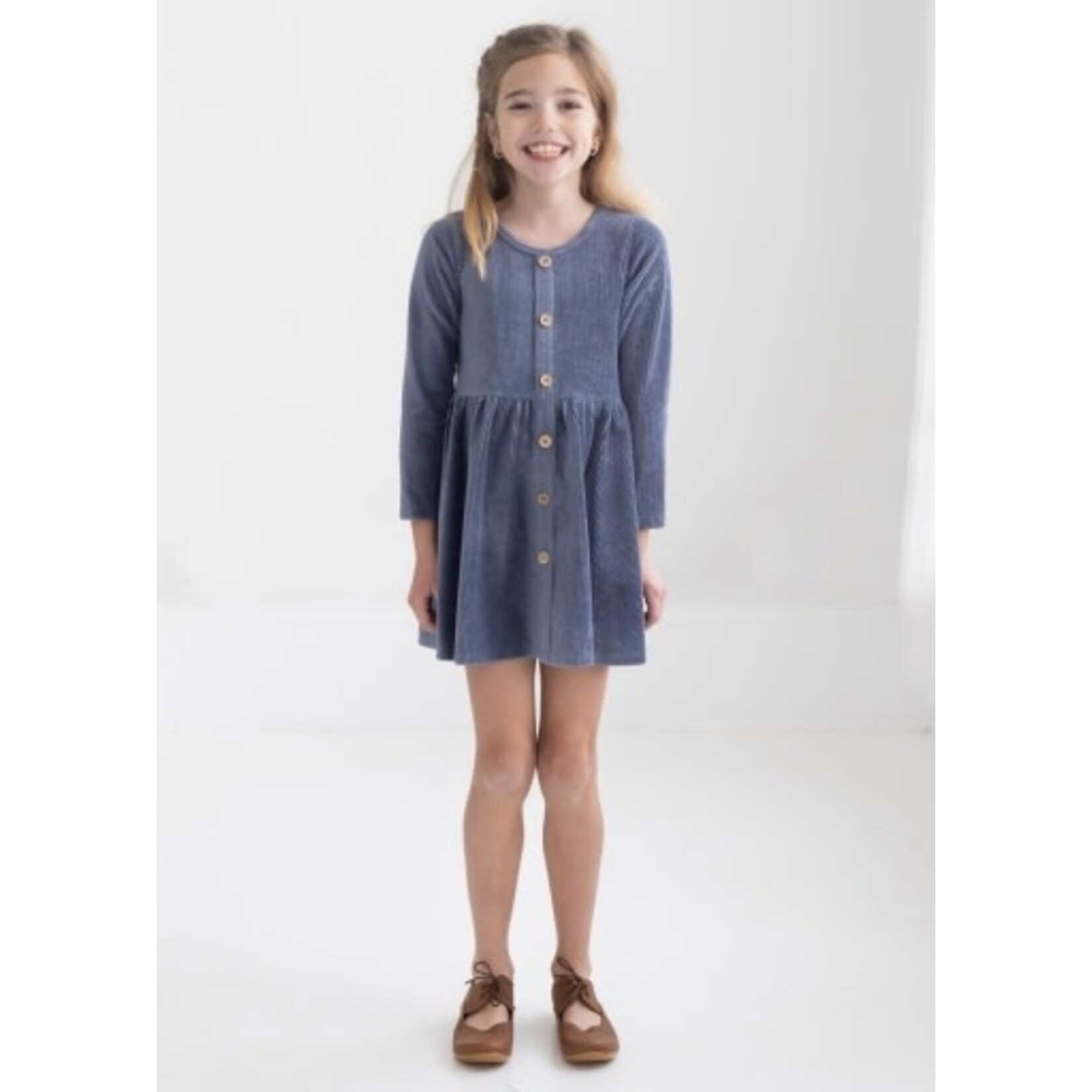 Mabel and Honey Blue Skylar Dress