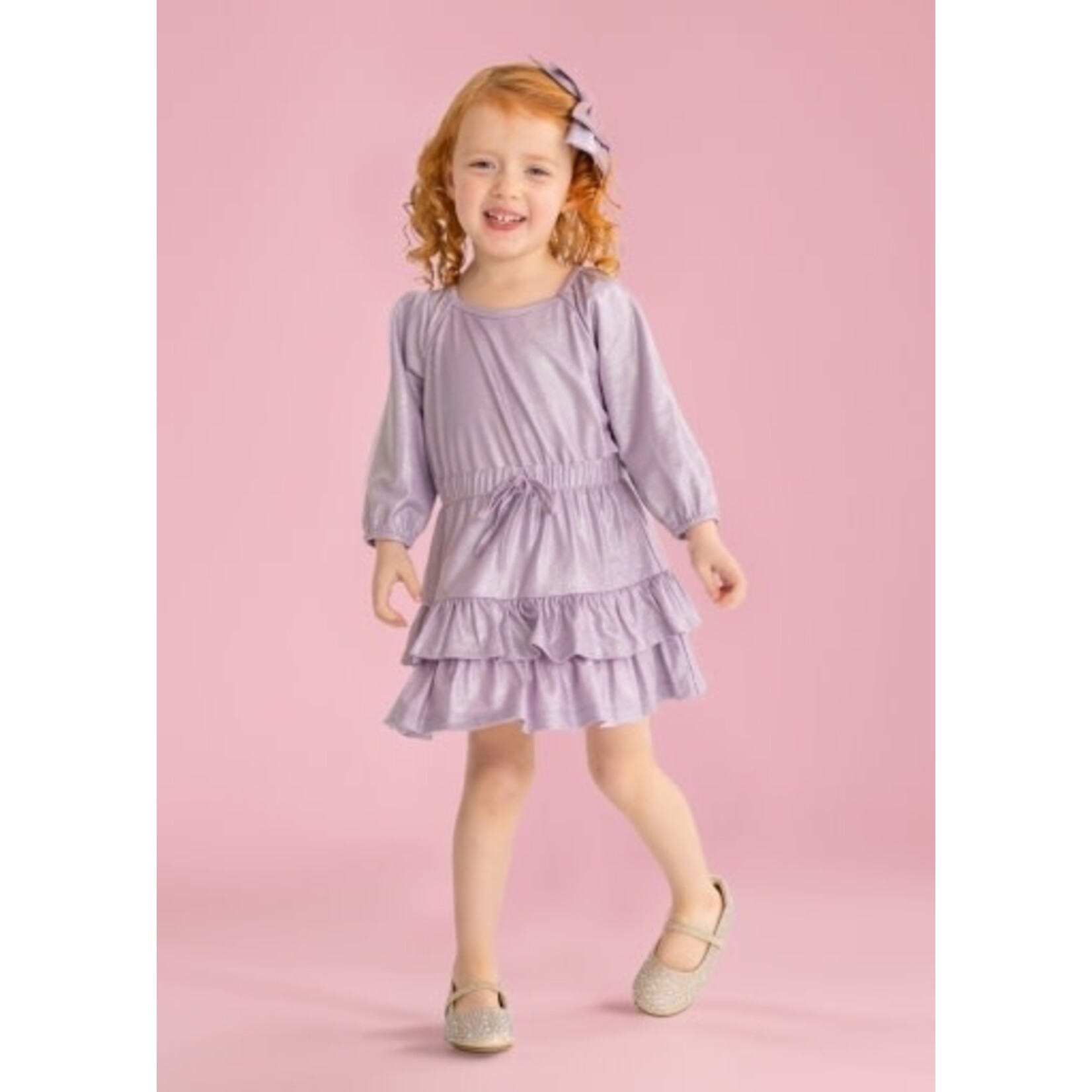 Mabel and Honey Purple Glitz N' Glamour Dress