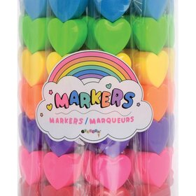 Iscream Hearts Stackable Markers