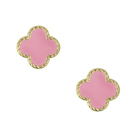 Lily Nily Four Leaf Clover Stud Earrings