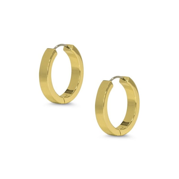 Lily Nily Flat Hoop Earrings